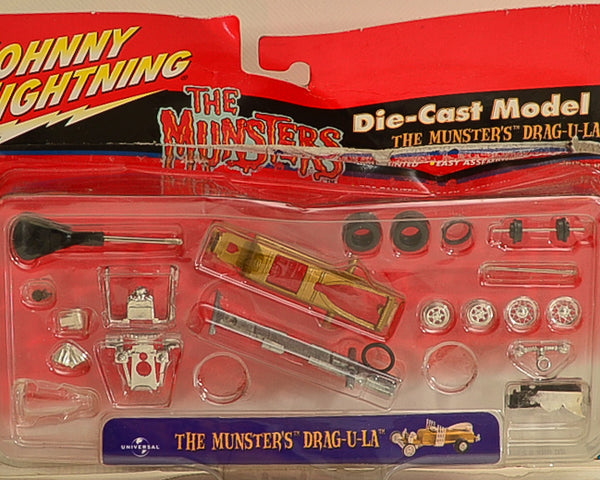 Playing Mantis Johnny Lightning The Munsters Koach and Drag-u-la Die Cast model Kit
