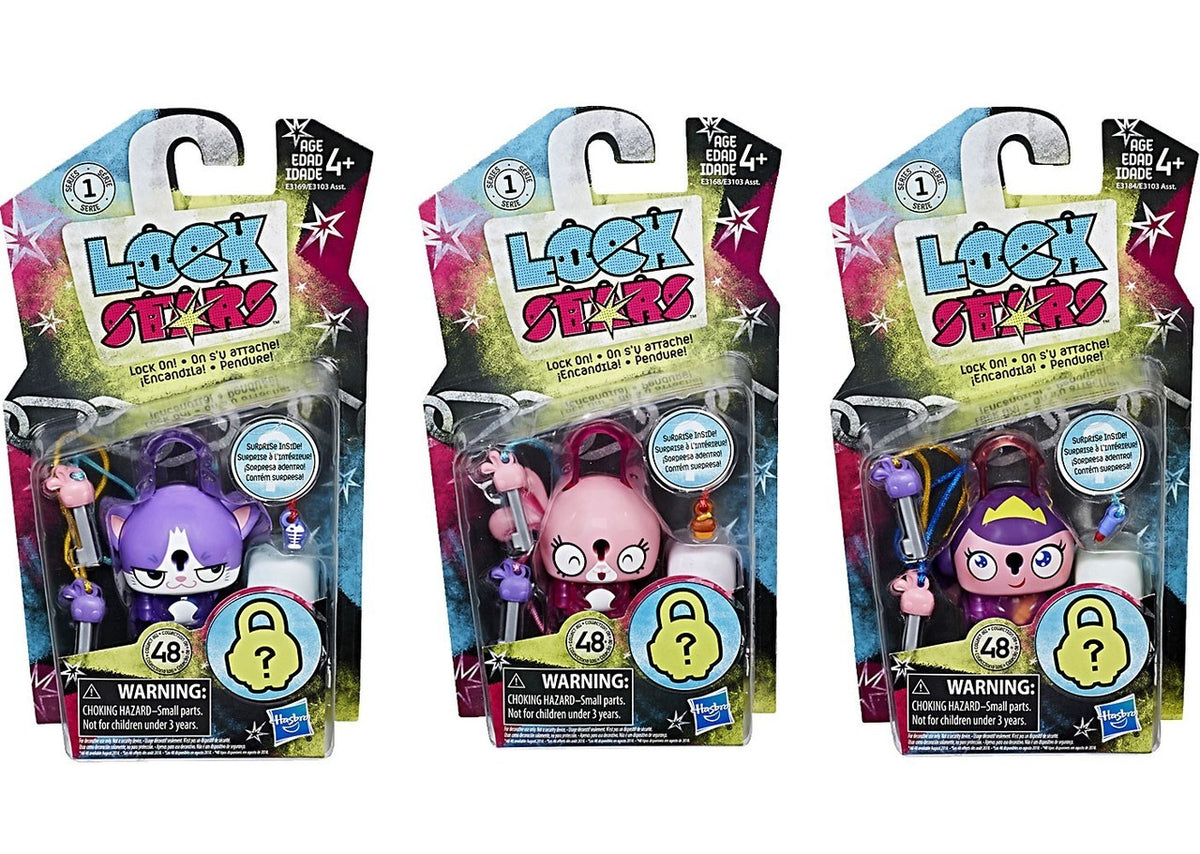 2017 Hasbro Lock Stars Multipack Series 1 Bundle 1