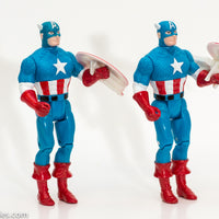 1990 Toy Biz Captain America w/Shield Action Figure - Loose | DH