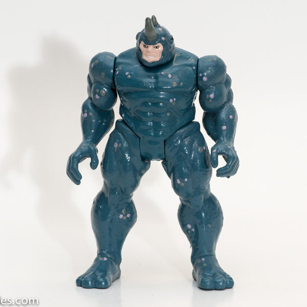 1994 Toy Biz Spider-Man Rhino Action Figure w/ Head Ramming Action  - Loose