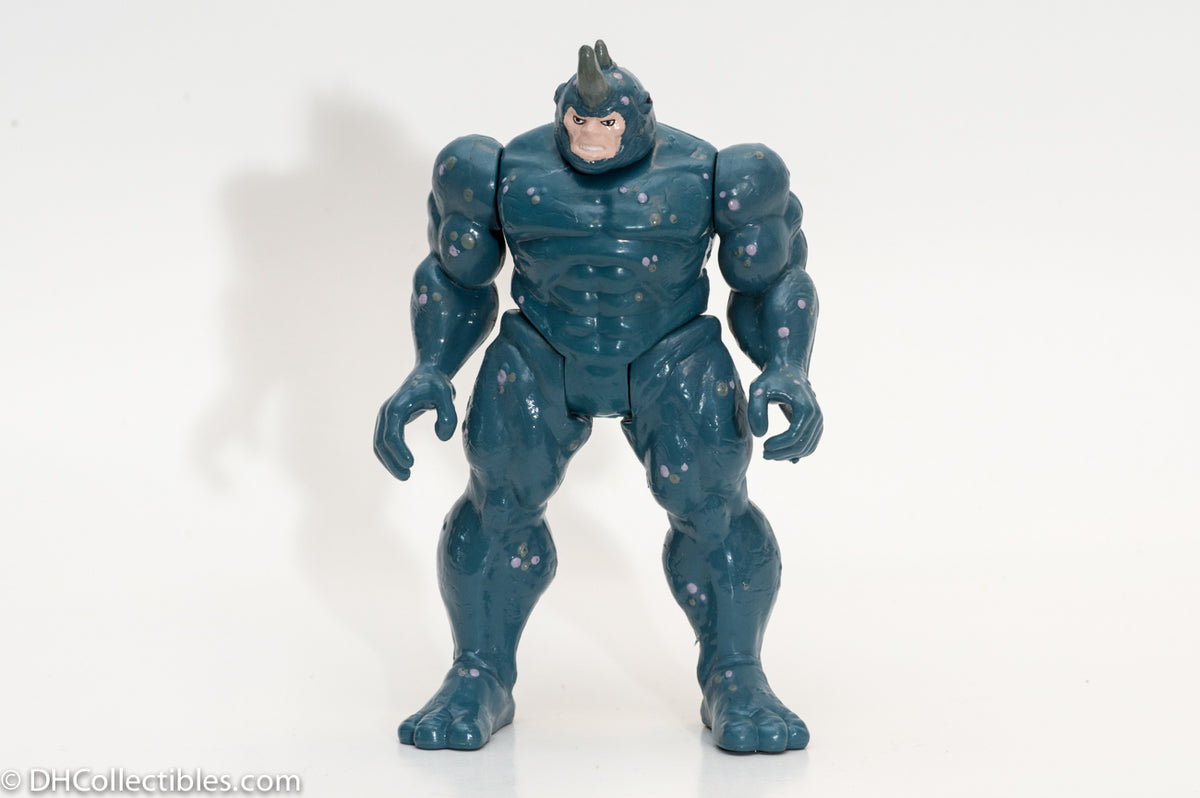 1994 Toy Biz Spider-Man Rhino Action Figure w/ Head Ramming Action  - Loose