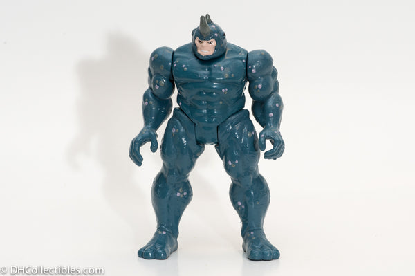 1994 Toy Biz Spider-Man Rhino Action Figure w/ Head Ramming Action  - Loose