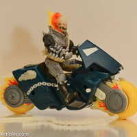 1995 Toybiz Ghost Rider with Glow in the Dark Motorcycle Action Figure - Loose