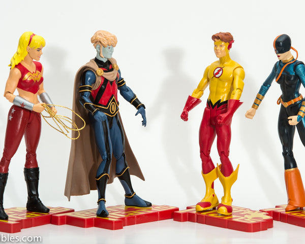 2005 DC Direct Contemporary Teen Titans Set of 4 - Loose