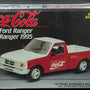 1995 AMT ERTL Ford Ranger Pickup Coca-Cola 1:25 Scale Model Kit - Rare & Vintage!