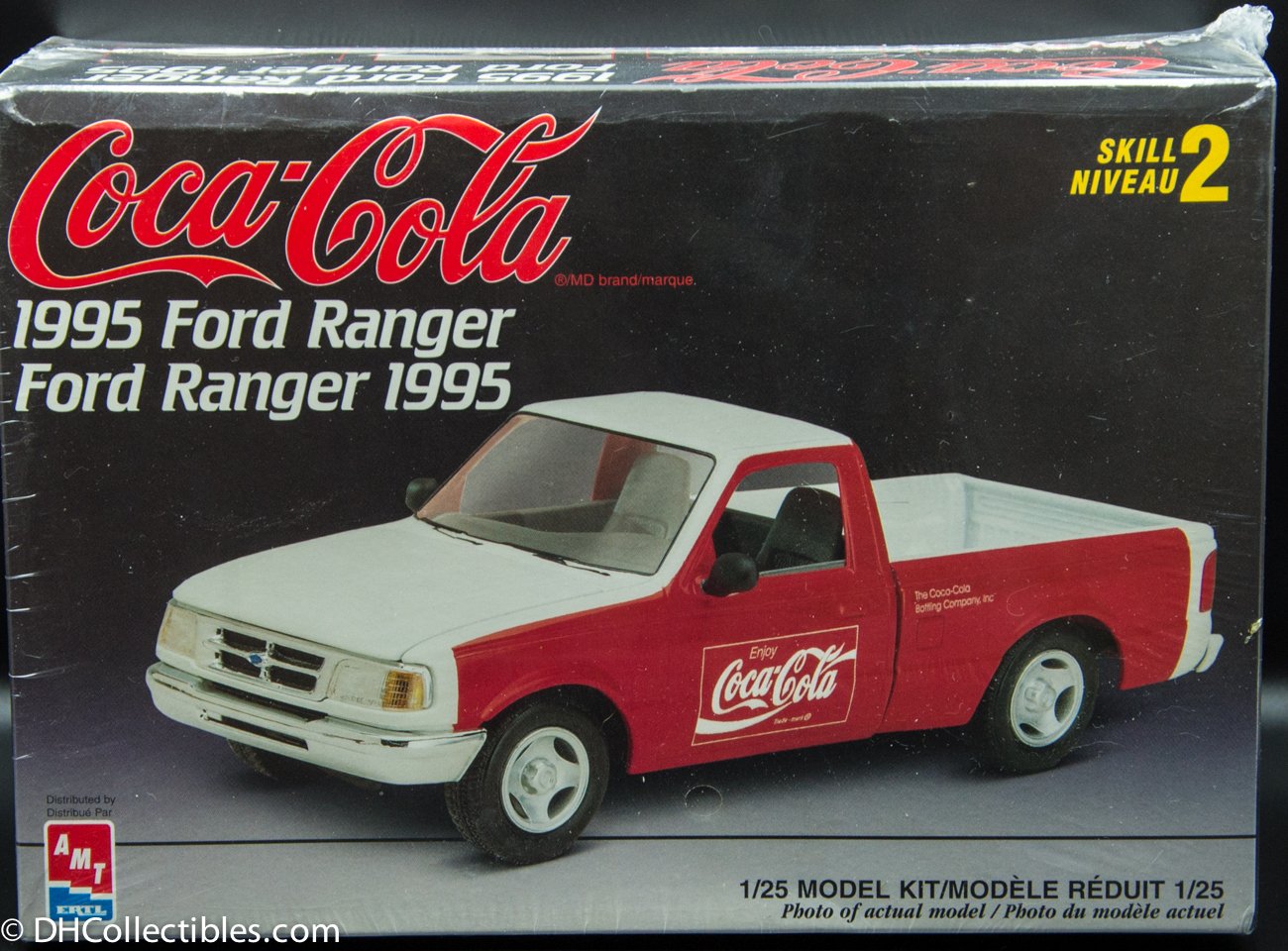 1995 AMT ERTL Ford Ranger Pickup Coca-Cola 1:25 Scale Model Kit - Rare ...