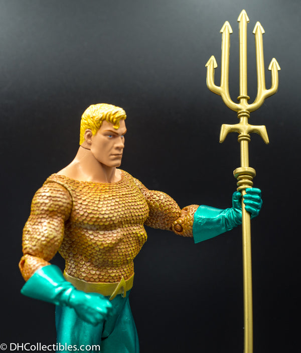 2005 DC Direct Alex Ross Justice League Series 2 Aquaman Action Figure - Loose