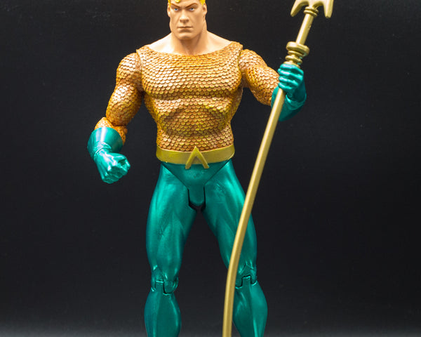 2005 DC Direct Alex Ross Justice League Series 2 Aquaman Action Figure - Loose