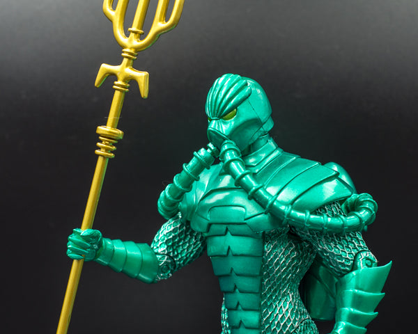 2008 DC Direct Alex Ross Justice League Series 7 Armoured Aquaman Action Figure - Loose