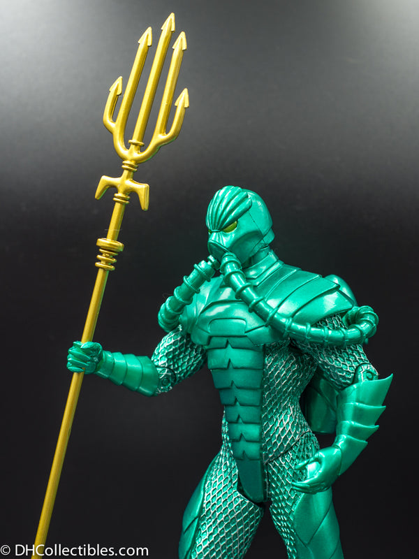 2008 DC Direct Alex Ross Justice League Series 7 Armoured Aquaman Action Figure - Loose