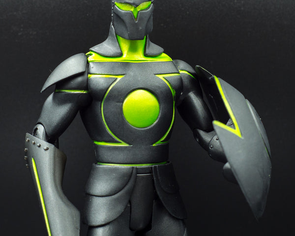 2007 DC Direct Alex Ross Justice League Series 6 Armoured Green Lantern Action Figure - Loose