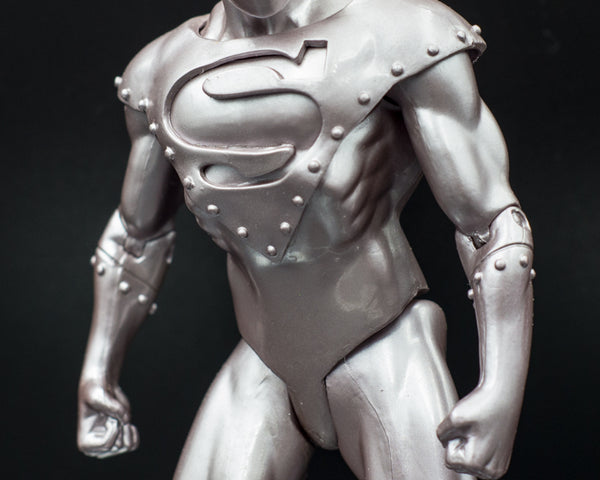 2008 DC Direct Alex Ross Justice League Series 7 Armoured Superman Action Figure - Loose