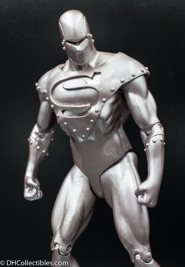 2008 DC Direct Alex Ross Justice League Series 7 Armoured Superman Action Figure - Loose