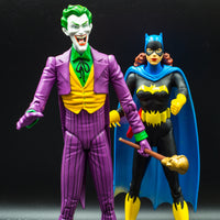2003 DC Direct Classic Silver Age The Joker and Batgirl Deluxe Action Figure Set - Loose