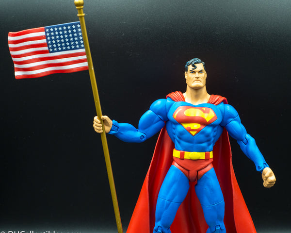 2003 DC Direct Justice League Alex Ross Superman Series 1 Action Figure - Loose