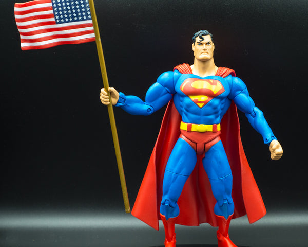 2003 DC Direct Justice League Alex Ross Superman Series 1 Action Figure - Loose
