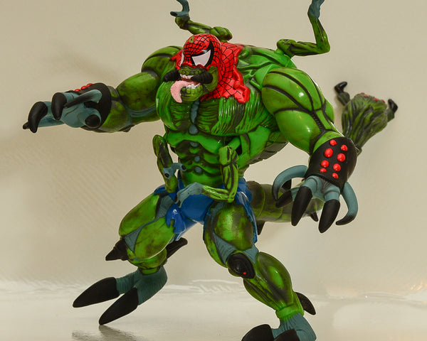 1996 Toy Biz Spider-Man Arachnophobia Man Lizard Action Figure -  Loose RARE