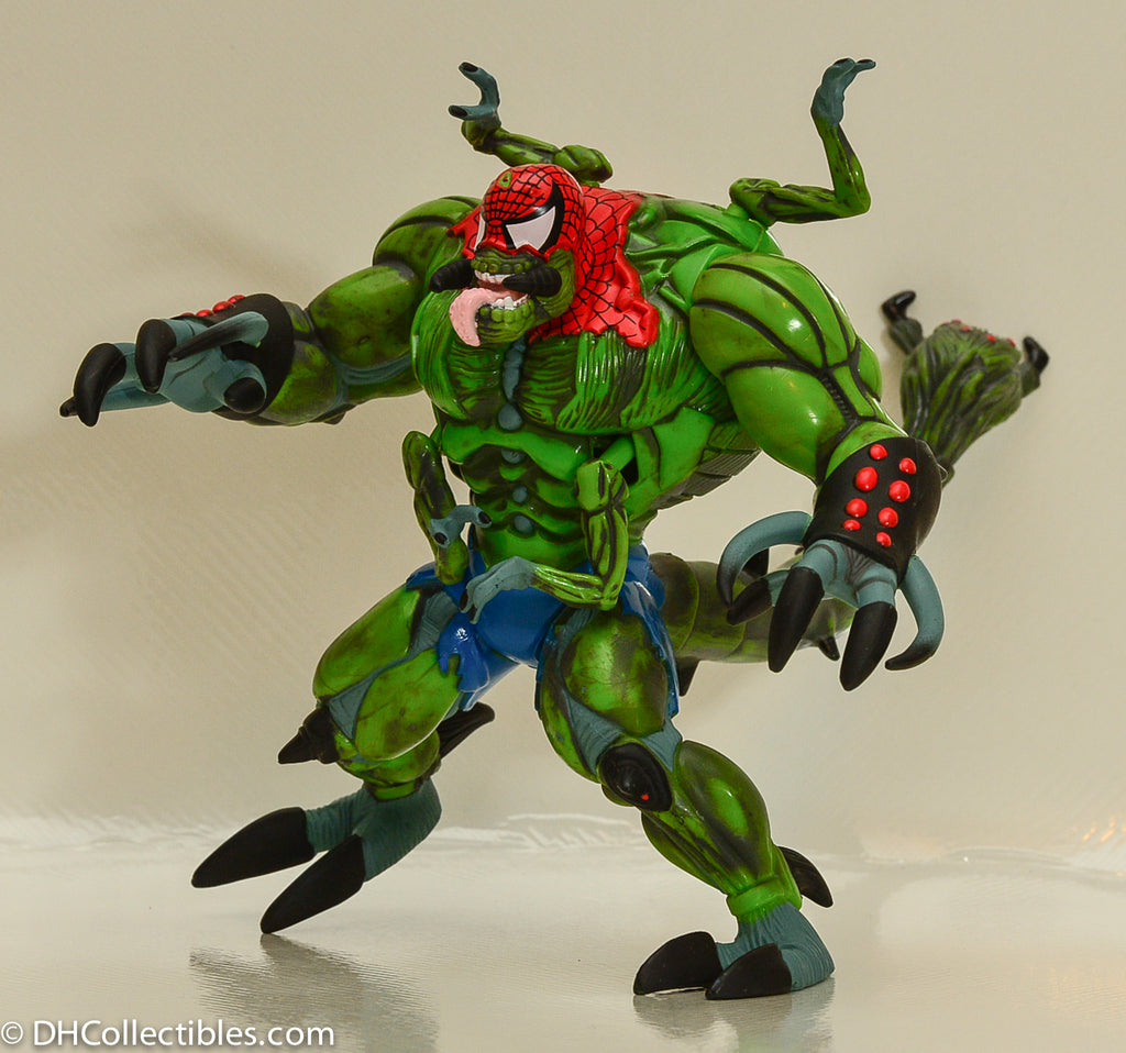 1996 Toy Biz Spider-Man Arachnophobia Man Lizard Action Figure -  Loose RARE