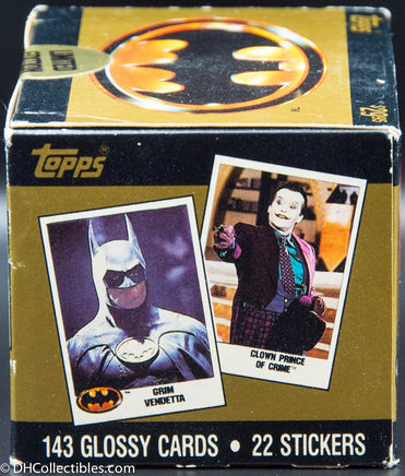 1989 Topps Batman Movie Trading Cards Complete Collectors Edition - Series 1