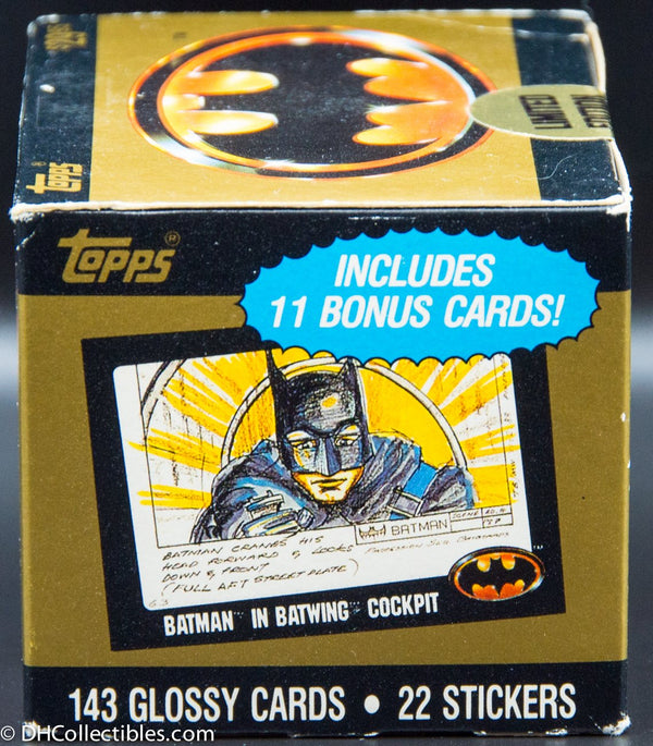 1989 Topps Batman Movie Trading Cards Complete Collectors Edition - Series 1