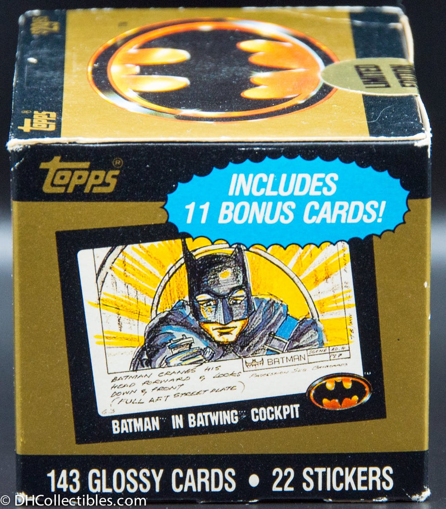 1989 Topps Batman Movie Trading Cards Complete Collectors Edition - Se ...