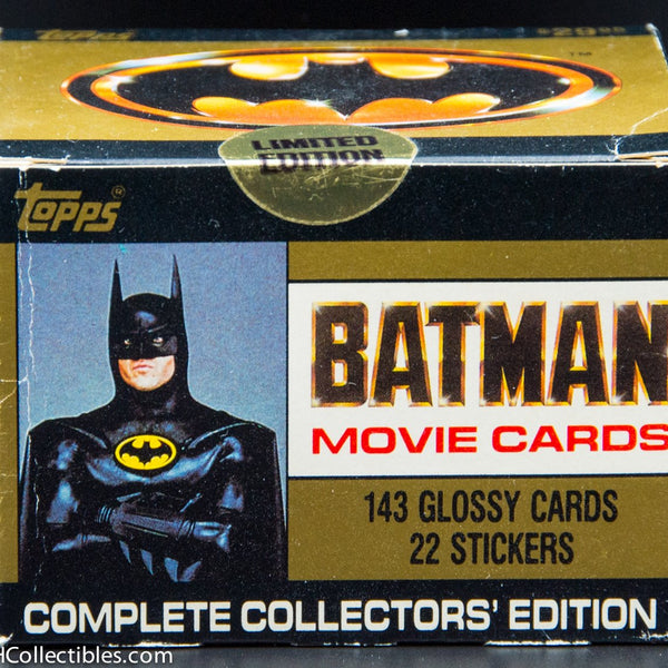 1989 Topps Batman Movie Trading Cards Complete Collectors Edition - Series 1