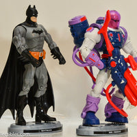 2011 Batman Legacy Silver Age Batman and Mr Freeze Action Figures - Loose