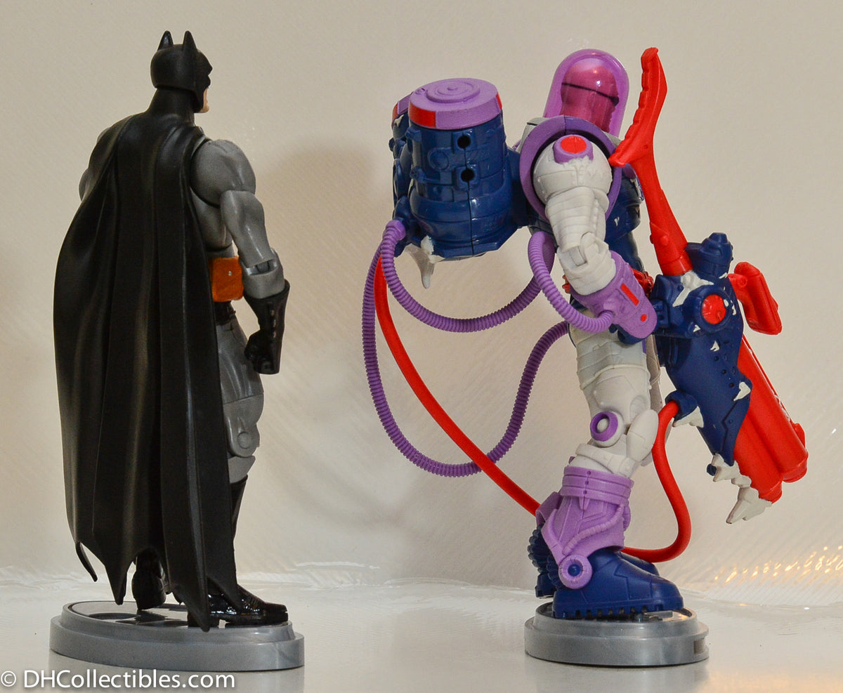 2011 Batman Legacy Silver Age Batman and Mr Freeze Action Figures - Loose