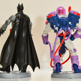 2011 Batman Legacy Silver Age Batman and Mr Freeze Action Figures - Loose