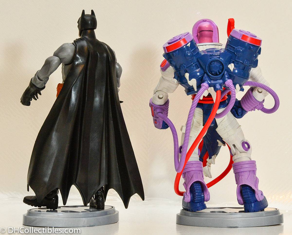 2011 Batman Legacy Silver Age Batman and Mr Freeze Action Figures - Loose