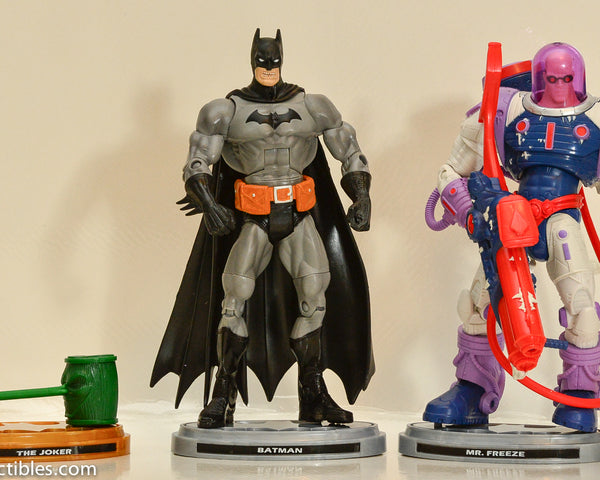 2011 Batman Legacy Silver Age Batman and Mr Freeze Action Figures - Loose