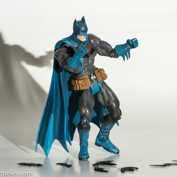 2006 DC Super Heroes Series 3 Select Sculpt Batman Blue & Grey Action Figure - Loose