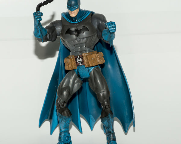 2006 DC Super Heroes Series 3 Select Sculpt Batman Blue & Grey Action Figure - Loose