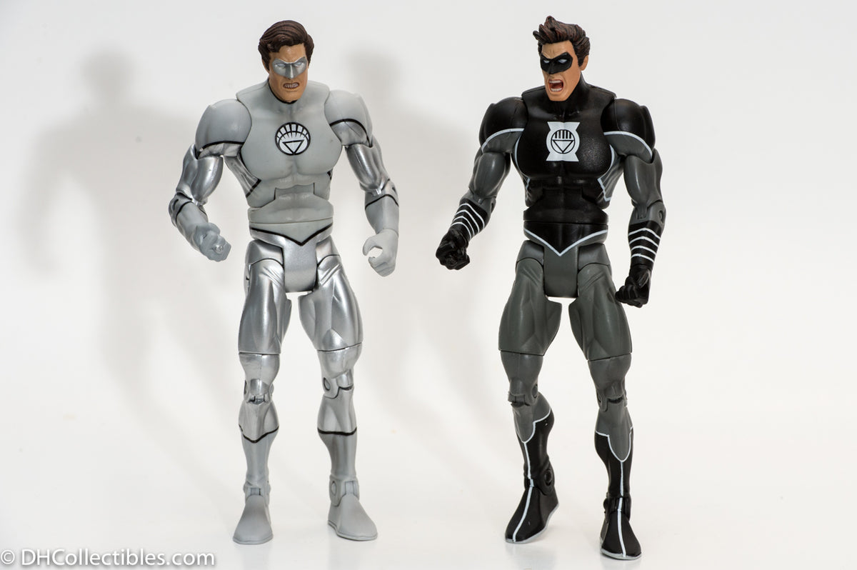 2010 DC Universe Classics Wave 17 Figure 6 Black & White Lantern Action Figures - Loose.