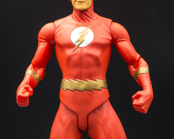 2005 DC Direct Justice League Alex Ross Series 1 The Flash - Action Figure Loose