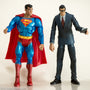 2006 DC Super Heroes Clark Kent & Superman Action Figure - Loose