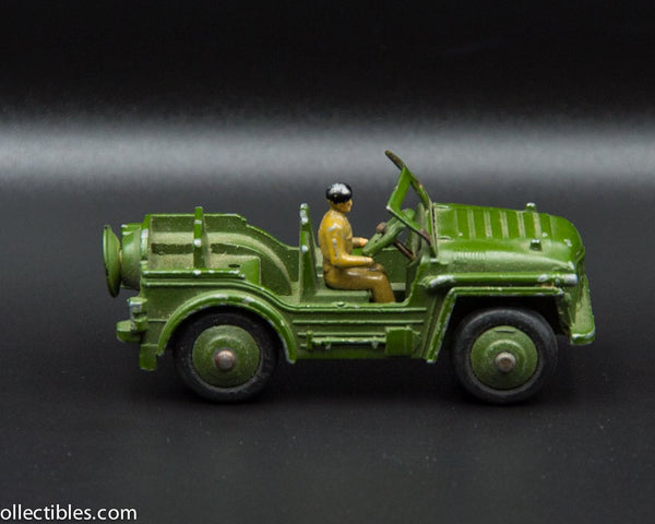 1950s Vintage Dinky Toys Military Army Austin Champ #674 Diecast Car