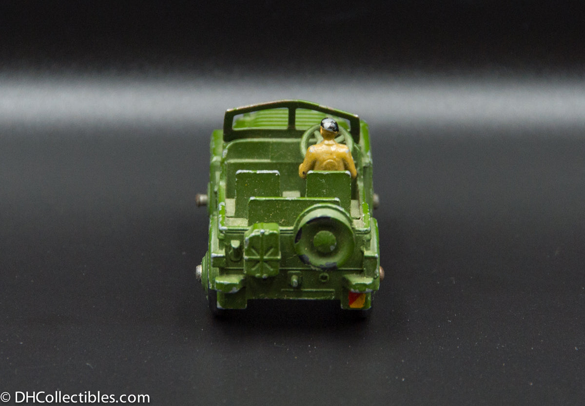 1950s Vintage Dinky Toys Military Army Austin Champ #674 Diecast Car