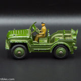 1950s Vintage Dinky Toys Military Army Austin Champ #674 Diecast Car