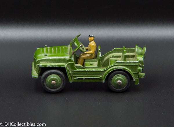 1950s Vintage Dinky Toys Military Army Austin Champ #674 Diecast Car