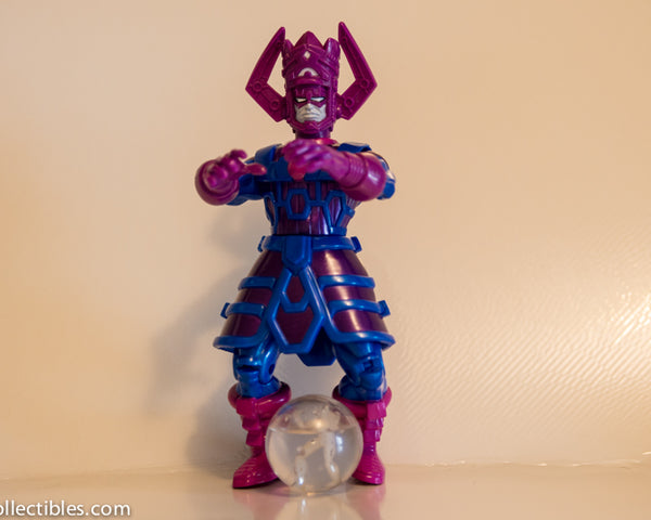 1998 Toy Biz Marvel Galactus and Silver Surfer in Cosmic Orb Action Figure - Loose