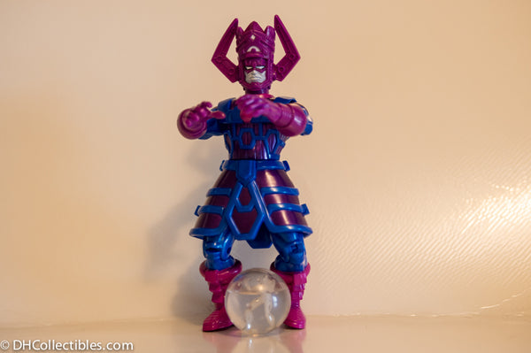 1998 Toy Biz Marvel Galactus and Silver Surfer in Cosmic Orb Action Figure - Loose