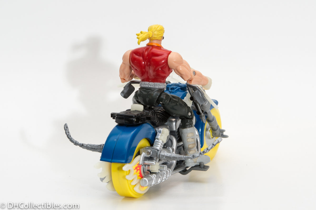 1995 Ghost Rider Blaze Spirits of Vengeance Cycle Action Figure Set - Loose
