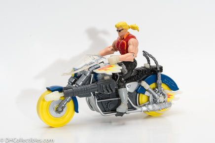 1995 Ghost Rider Blaze Spirits of Vengeance Cycle Action Figure Set - Loose