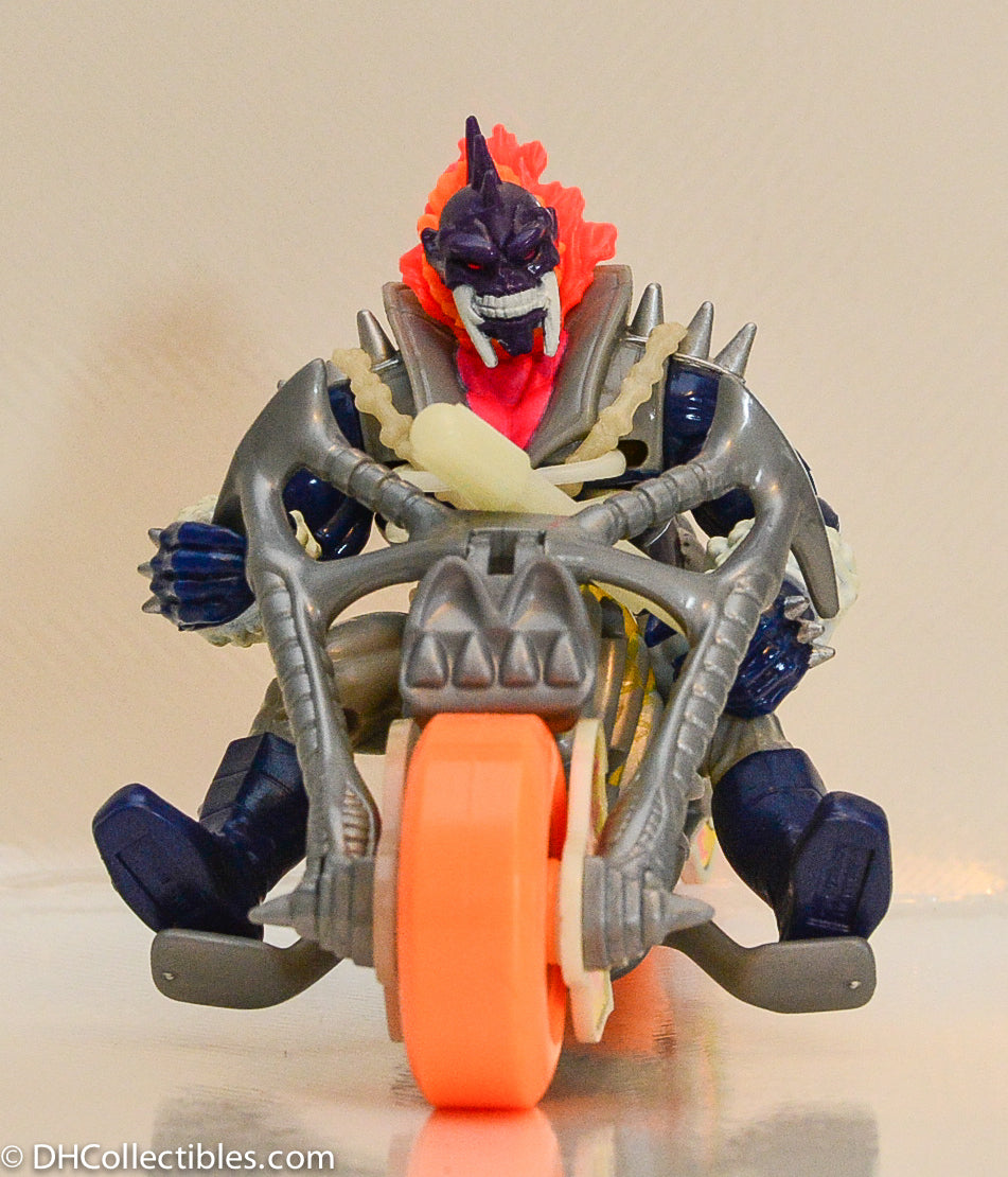 1995 Toybiz Ghost Rider Spirits Of Vengeance Rider & Cycle Action Figure - Loose