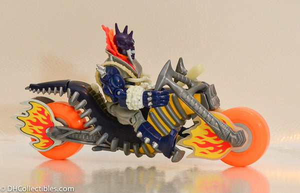 1995 Toybiz Ghost Rider Spirits Of Vengeance Rider & Cycle Action Figure - Loose