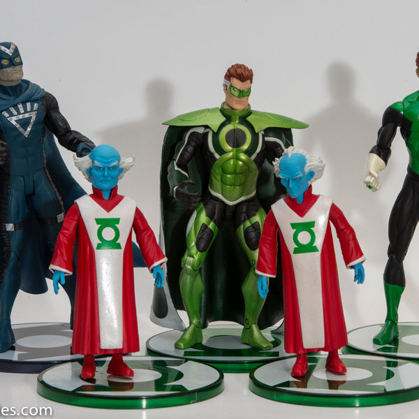 2005 DC Direct Green Lantern Series 1 Set of 4 Action Figures  - Loose