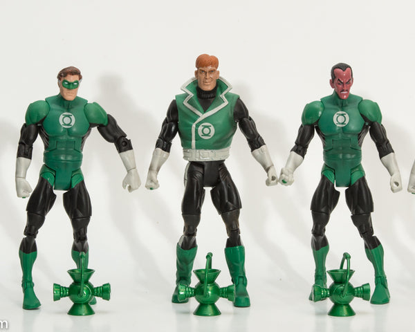 2010 DC Universe Classics Green Lanterns Light 5 Pack Complete - Loose