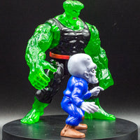 1997 Toybiz The Incredible Hulk Outcasts Leader-Hulk and Gargoyle - Action Figures