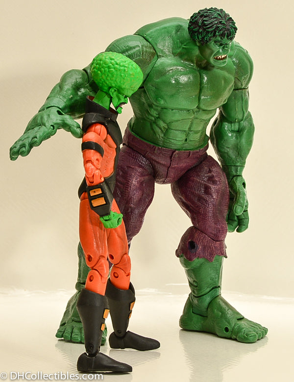 2006 Marvel Legends Face Off Series 1 Action Figure Twin Pack Hulk vs Leader - Loose